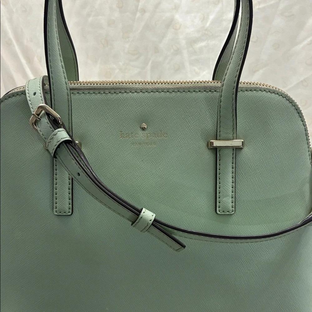 Kate Spade Mint Green Crossbody Doom Satchel - Picture 1 of 7